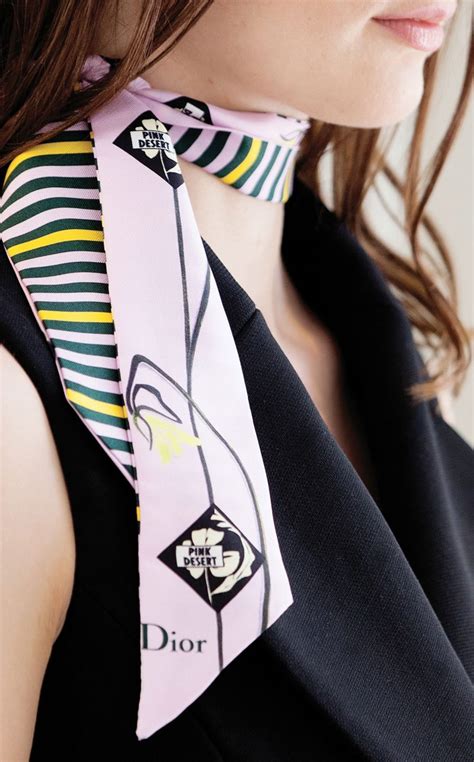 dior mitzah scarf how to wear|christian dior echarpes silk scarf.